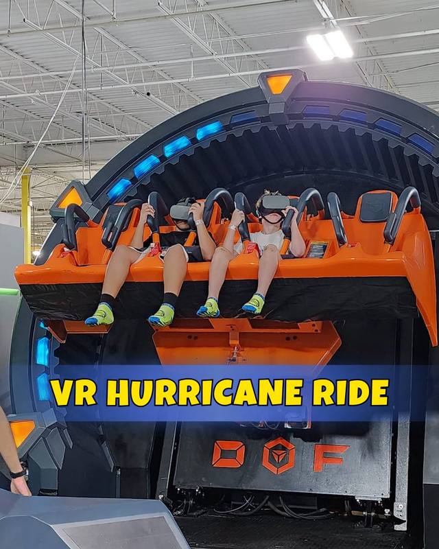 VR Hurricane Ride