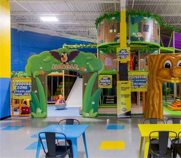 3-level treehouse playground